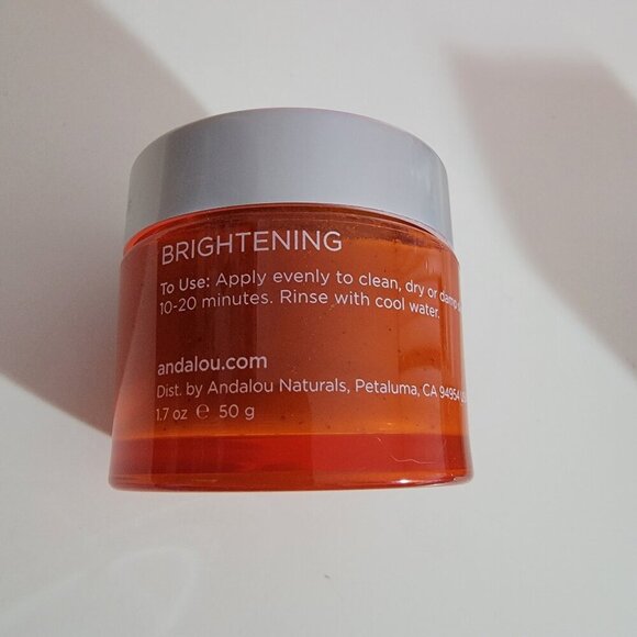 ANDALOU BRIGHTENING PUMPKIN HONEY GLYCOLIC MASK NIB - Picture 3 of 8